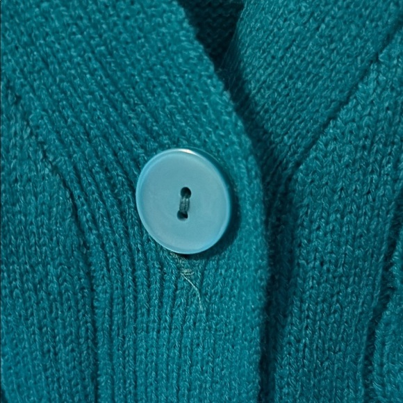 Cardigan V-Neck Ribbed Knit Sweater Vest - Picture 3 of 7